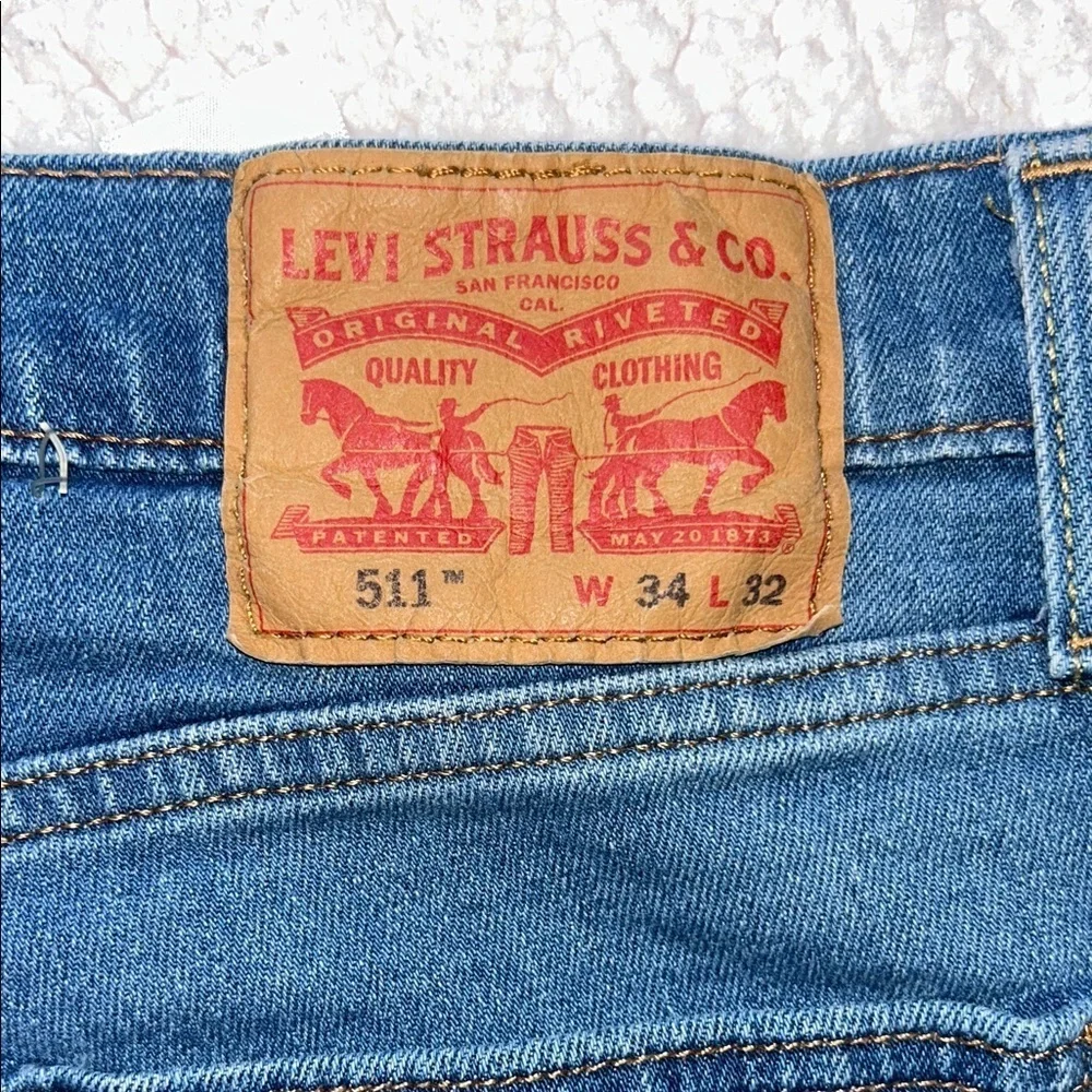Levi's Men's Straight Jeans - Deep Blue
